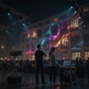 Course in Projection Mapping and Real-Time Generative Content